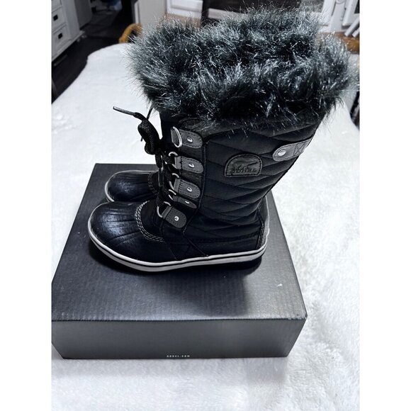 Sorel youth Tonfino II black youth boot size 3 - Picture 3 of 8